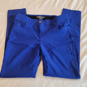 89th & Madison Blue Pants~Womens 6 Petite Stretch Rayon Blend